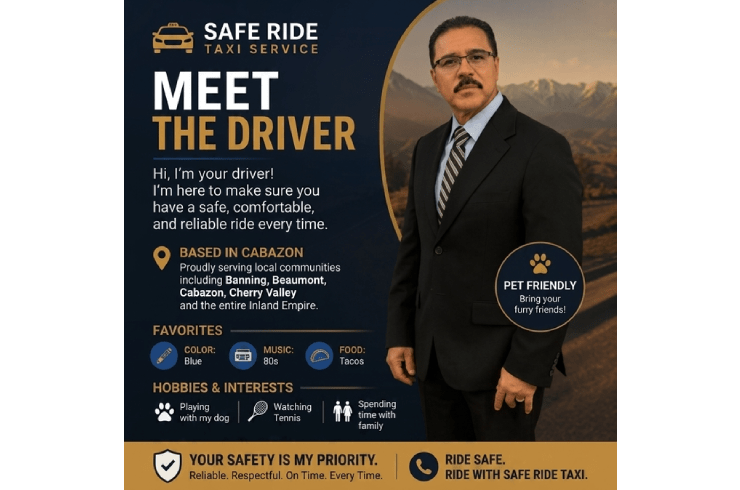 Safe Ride Taxi Service